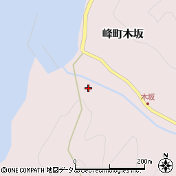 長崎県対馬市峰町木坂671周辺の地図