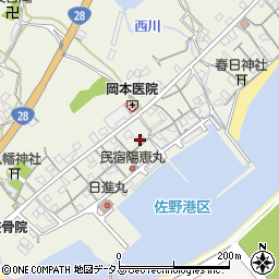 兵庫県淡路市佐野2029周辺の地図