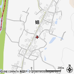 大阪府富田林市嬉345周辺の地図