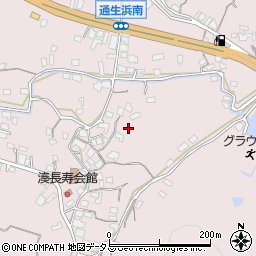 岡山県倉敷市児島通生周辺の地図