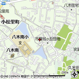 大阪府岸和田市小松里町1155周辺の地図