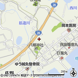 兵庫県淡路市佐野2121周辺の地図