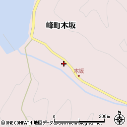 長崎県対馬市峰町木坂333周辺の地図