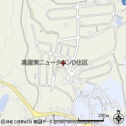 広島県東広島市高屋町高屋東1925周辺の地図