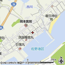 兵庫県淡路市佐野2034周辺の地図