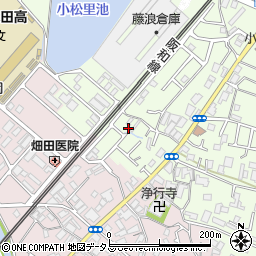 大阪府岸和田市小松里町4周辺の地図