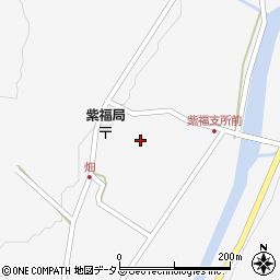 山口県萩市紫福畑周辺の地図