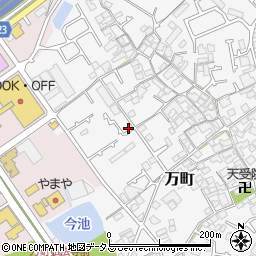 大阪府和泉市万町278周辺の地図