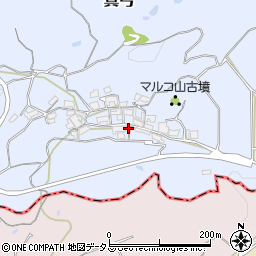 奈良県高市郡明日香村地ノ窪周辺の地図