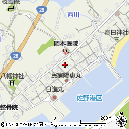 兵庫県淡路市佐野2028周辺の地図