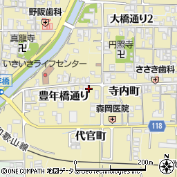 奈良県御所市761周辺の地図