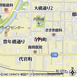 奈良県御所市752-3周辺の地図