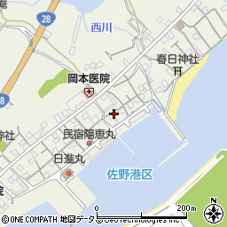 兵庫県淡路市佐野2031周辺の地図