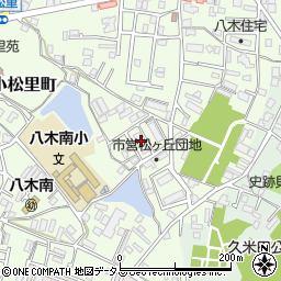 大阪府岸和田市小松里町1152周辺の地図