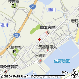 兵庫県淡路市佐野2016周辺の地図