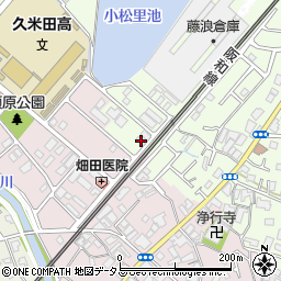 大阪府岸和田市小松里町2012周辺の地図
