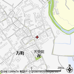 大阪府和泉市万町304周辺の地図