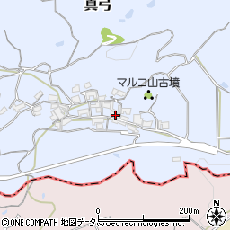 奈良県高市郡明日香村真弓212周辺の地図
