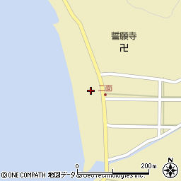 香川県小豆郡小豆島町二面463周辺の地図
