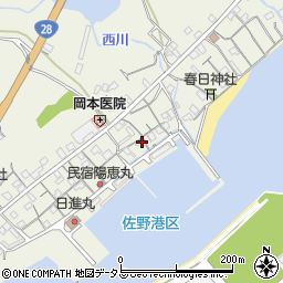 兵庫県淡路市佐野1945周辺の地図