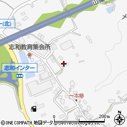 広島県東広島市志和町冠112周辺の地図