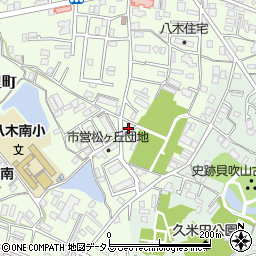 大阪府岸和田市小松里町1025周辺の地図