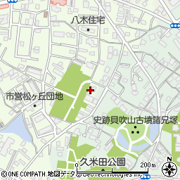 大阪府岸和田市小松里町1075周辺の地図