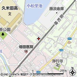 大阪府岸和田市小松里町2013周辺の地図
