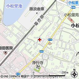 大阪府岸和田市小松里町188周辺の地図