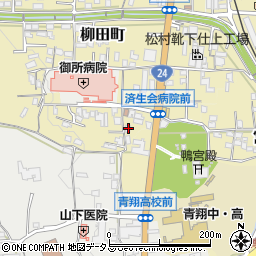 奈良県御所市4周辺の地図