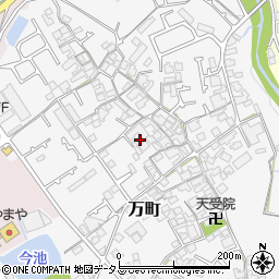 大阪府和泉市万町215周辺の地図