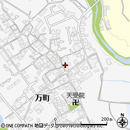 大阪府和泉市万町302-1周辺の地図