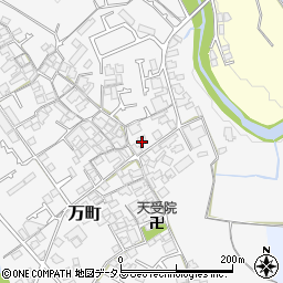 大阪府和泉市万町299周辺の地図