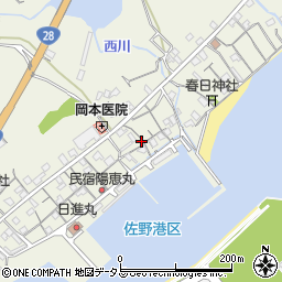 兵庫県淡路市佐野1947周辺の地図