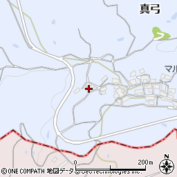 奈良県高市郡明日香村真弓336周辺の地図