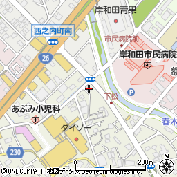 買取専門店エコリング　岸和田店周辺の地図
