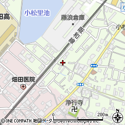 大阪府岸和田市小松里町178周辺の地図