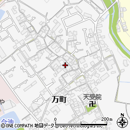 大阪府和泉市万町219周辺の地図