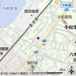 大阪府岸和田市小松里町191周辺の地図