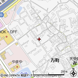 大阪府和泉市万町281-9周辺の地図