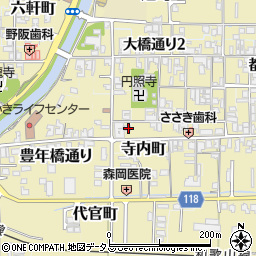 奈良県御所市1422周辺の地図