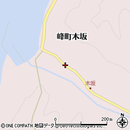 長崎県対馬市峰町木坂327周辺の地図