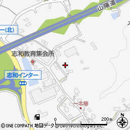 広島県東広島市志和町冠152周辺の地図