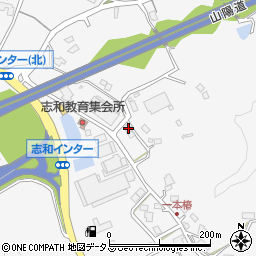 広島県東広島市志和町冠129周辺の地図