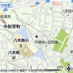 大阪府岸和田市小松里町1159周辺の地図