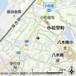 大阪府岸和田市小松里町750周辺の地図