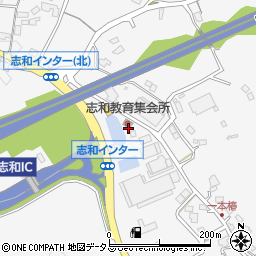 広島県東広島市志和町冠136周辺の地図