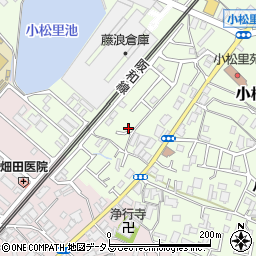 大阪府岸和田市小松里町181周辺の地図