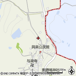 奈良県高市郡高取町与楽612周辺の地図