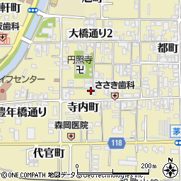 奈良県御所市1448周辺の地図